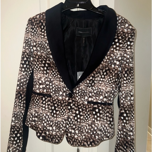BCBGMAXAZRIA Bowie Tuxedo Blazer Jacket - Picture 1 of 7